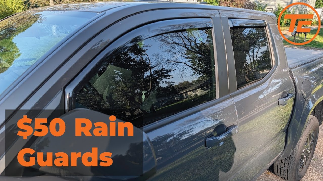$50 Amazon Vent Shades Install | 2024-2025 Toyota Tacoma (In-Channel Rain Guards)