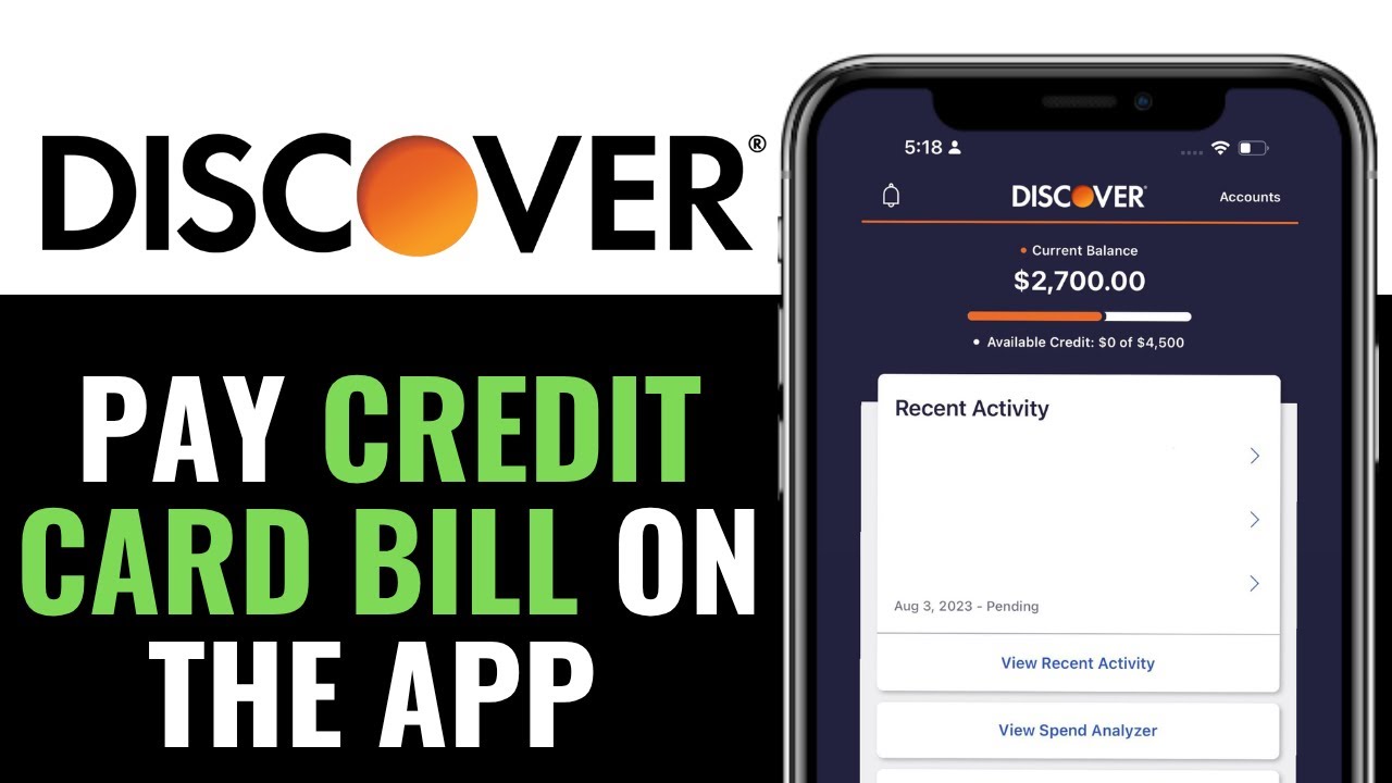 How to Pay Your Discover Credit Card Bill on the App 2025 (QUICK GUIDE)