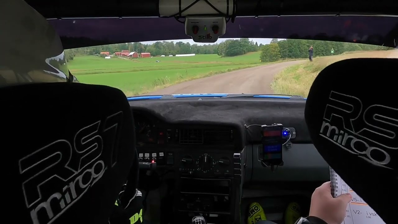 East Sweden Rally 2024 SS3 Grp.F Volvo 850 Rally SM
