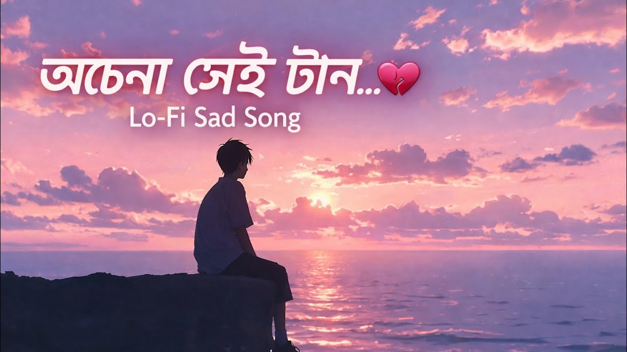 অচেনা সেই টান 💔 | Bangla Lo-Fi Sad Song | Emotional Love Song | Heartbreak Vibes 2026