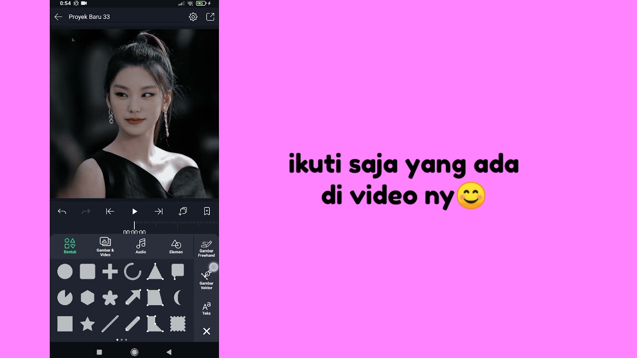Tutorial Mata Gerak + Merah