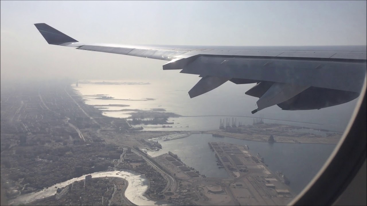 Azerbaijan Airlines AZAL A340 Economy Class Dubai To Baku