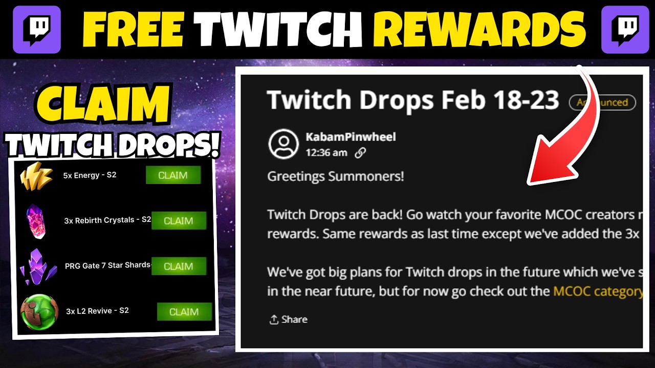 CLAIM FREE TWITCH DROP REWARDS NOW! 🎁 Don’t Miss This!