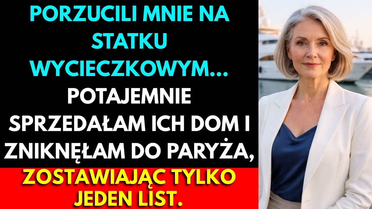 Mój Syn Mnie Zdradził... Udało Mi Się Sprzedać Jego Dom W 10 Dni!