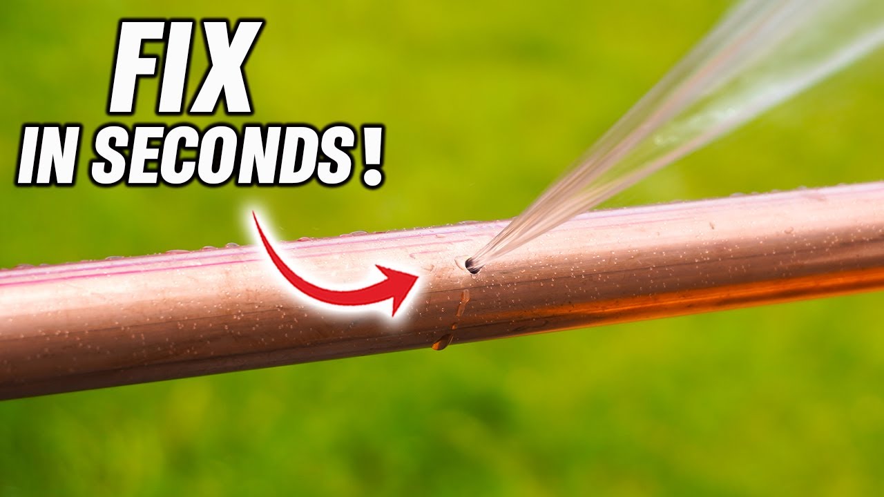 How To STOP Home Pipe Leaks In SECONDS! BLEW MY MIND!