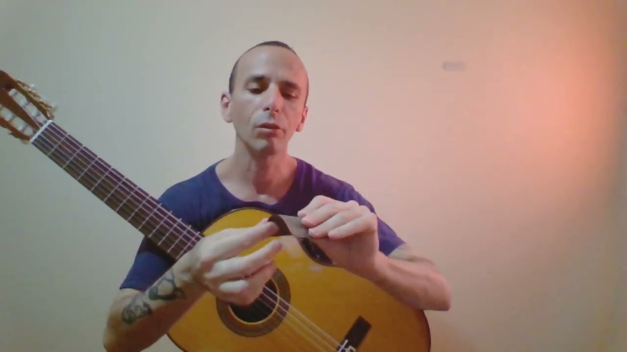 Guitarra clasica - Como limar las uñas - Tips