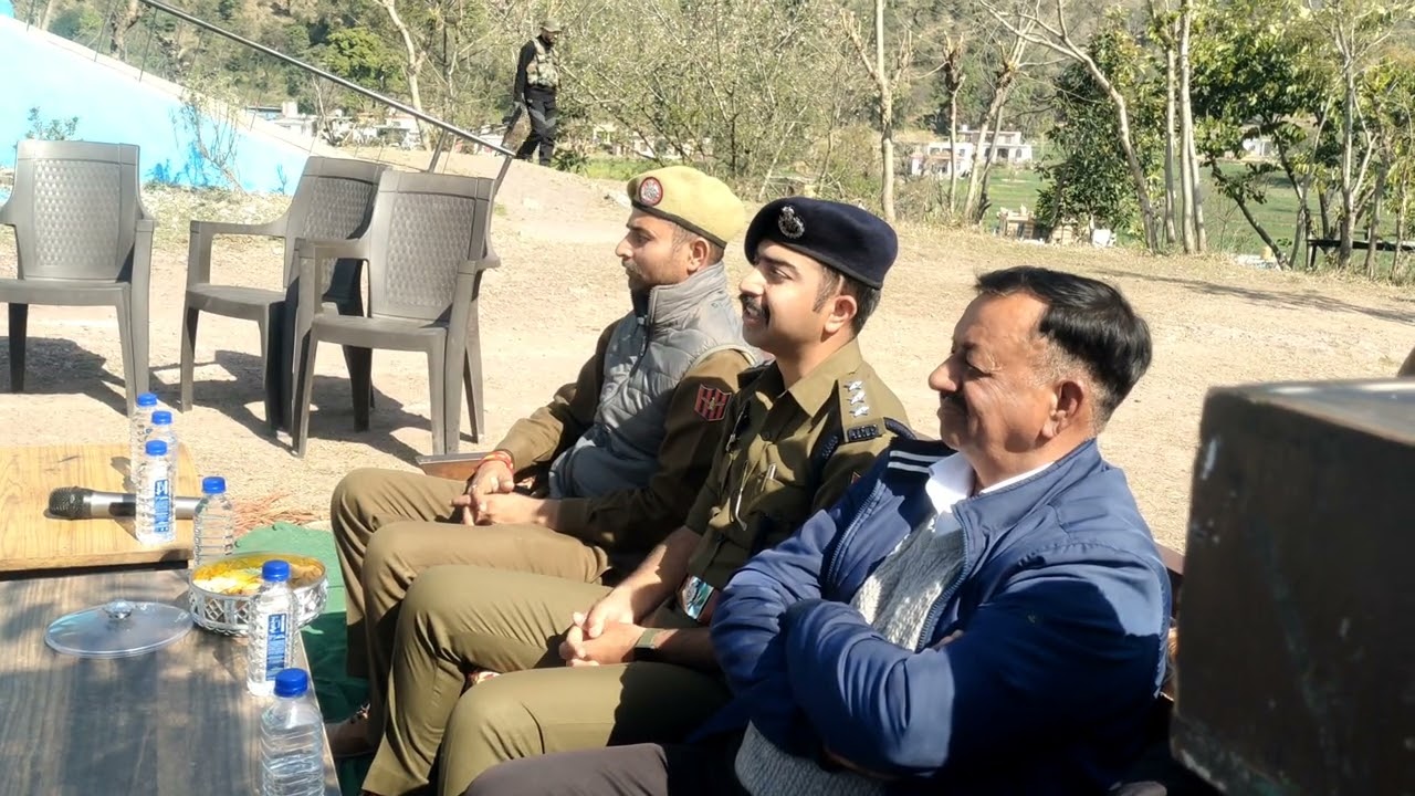 DYSP SAHAB KA SWAGAT AT HS BAMBLIYA AND GREAT INTERACTION WITH STUDENTS 