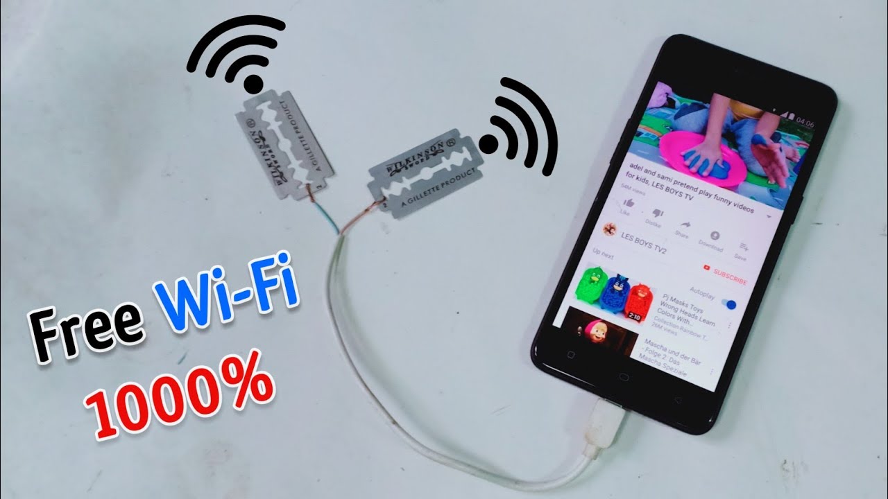 Free Wi-Fi Internet Unlimited 1000% Work || Get Free internet at home || New Best ideas