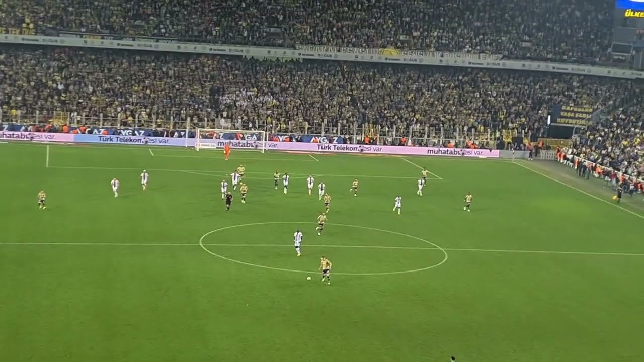 Fenerbahçe 5-4 Karagümrük Batshuayi 90+5 Golü Tribün Çekimi