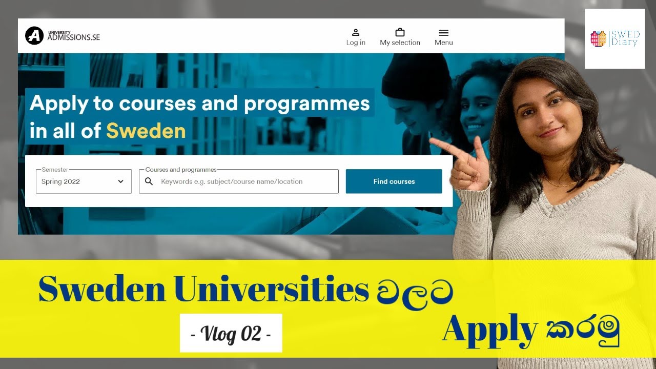 Sweden Universities වලට apply කරමු | Vlog 2 | Study in Sweden | Sinhala 🇸🇪