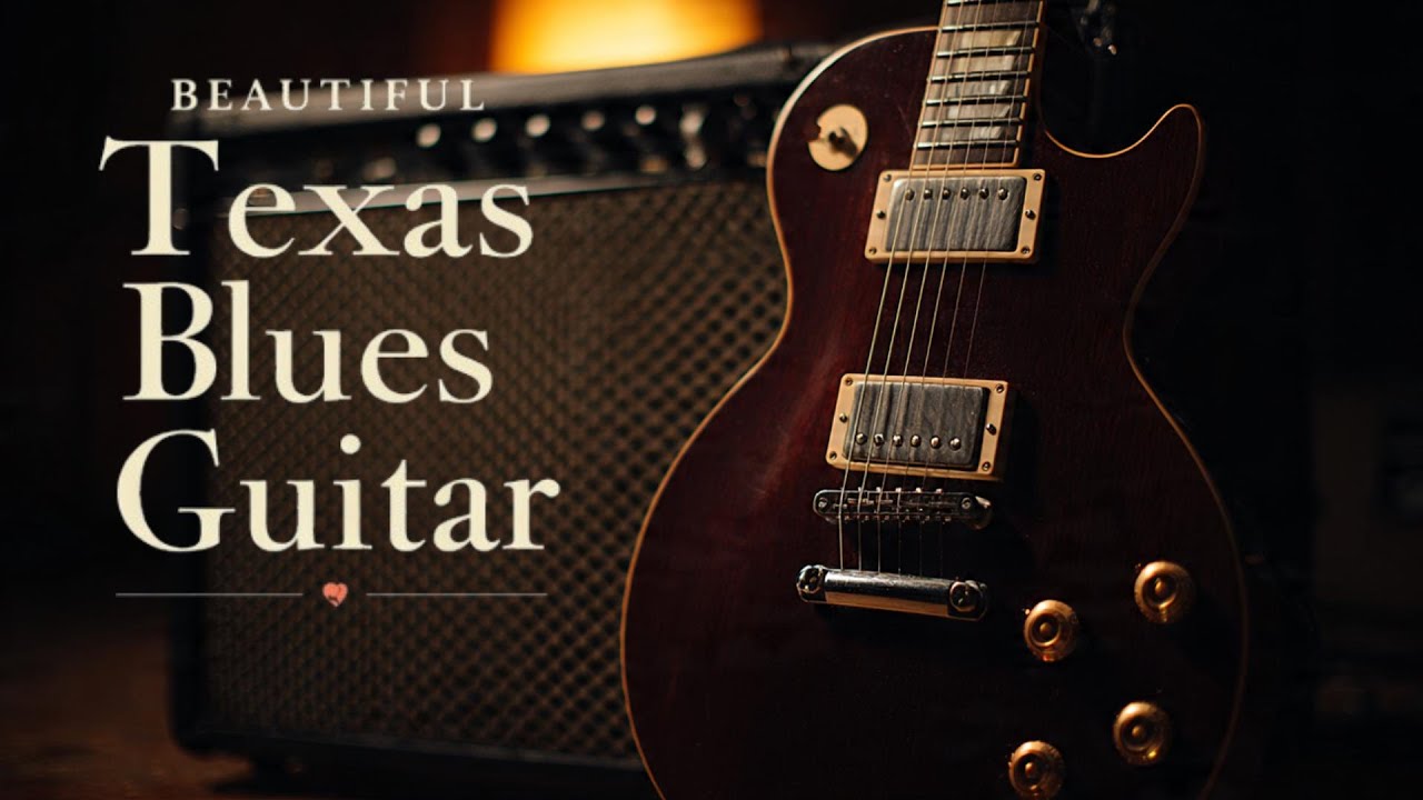 Slow Texas Bar Blues – Relaxing Slow Blues Guitar for Night, Work & Study | Texas Blues Vibes