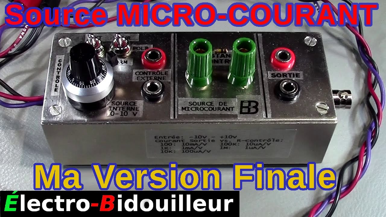 EB_#508 Source de Micro-Courant, la Suite.... Assemblage Complété