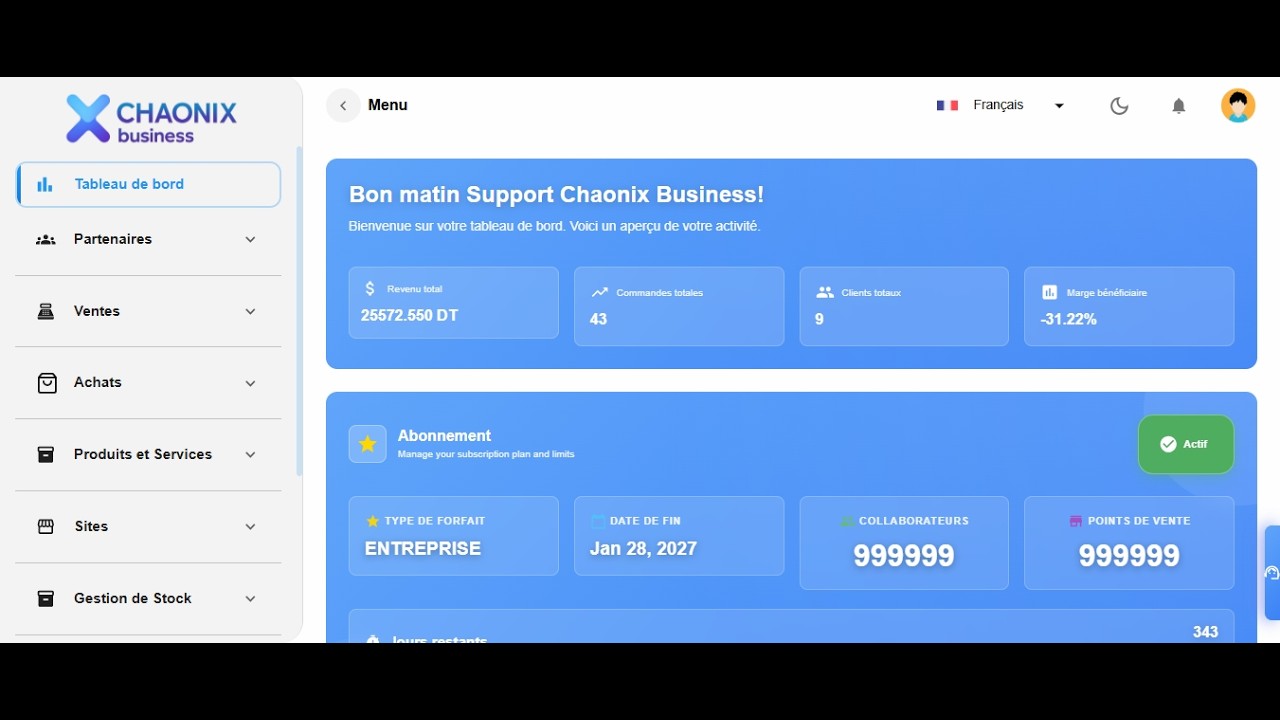 Gérer ton commerce en Tunisie n'a jamais été aussi simple ! | Démo Chaonix & Tarifs 🇹🇳