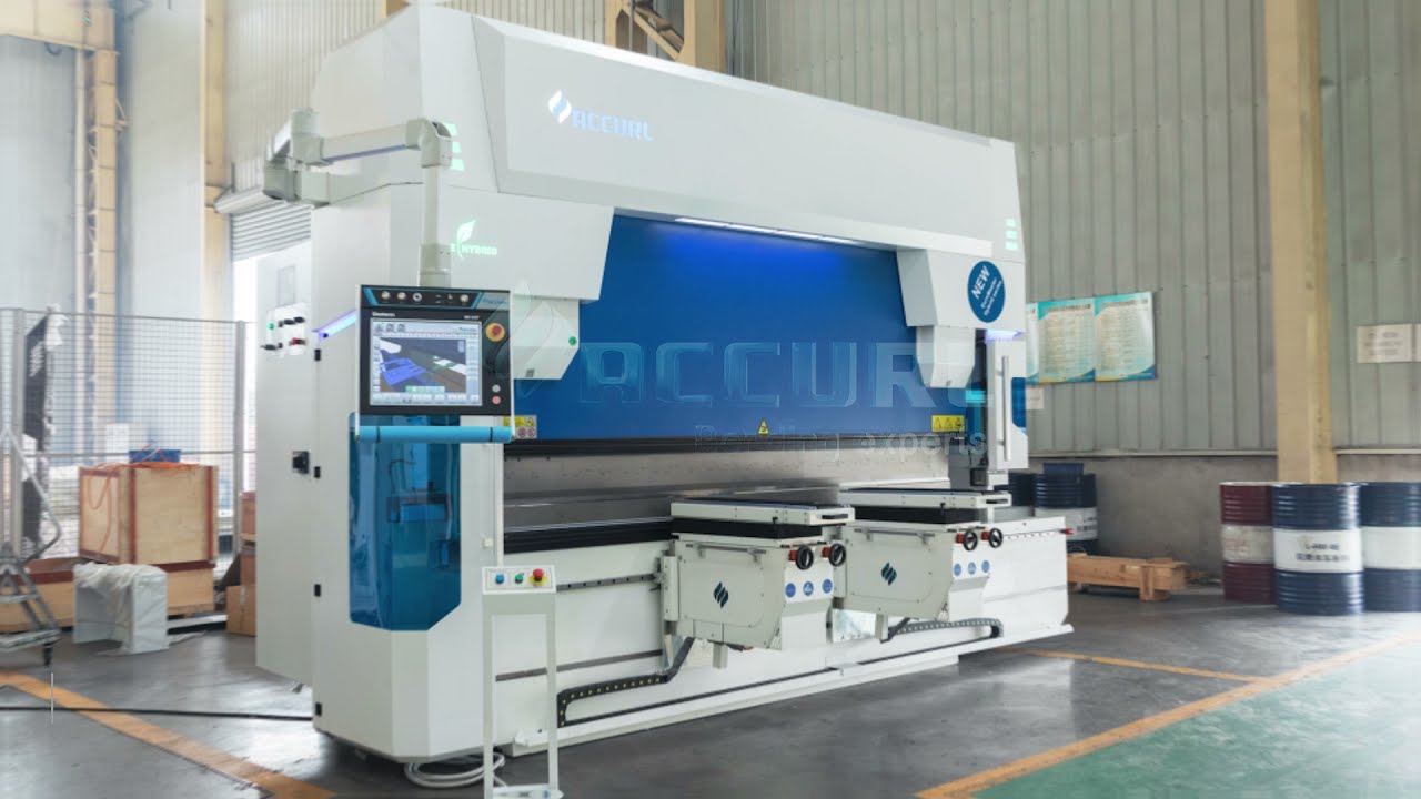 ACCURL 10 Axis EuroMaster B32.175 Hybrid Press Brake Machine -Servo CNC Bending