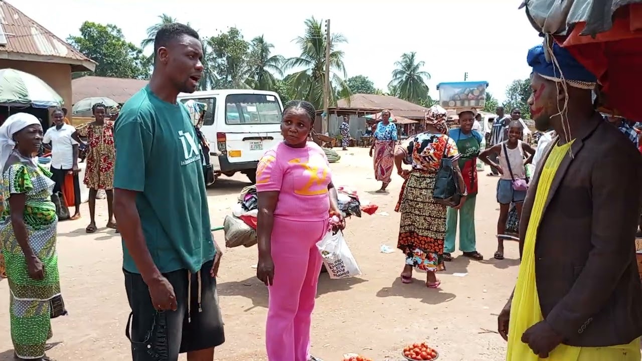 Two couple who don't like leaving each other, always going to buy market what kind of love is this.