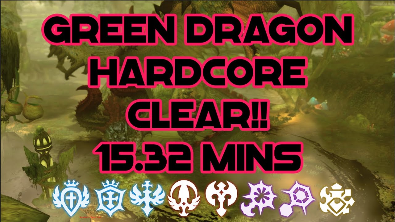 Green Dragon Nest Hardcore Clear! (15.32) | Adept POV | DN SEA CLASSIC