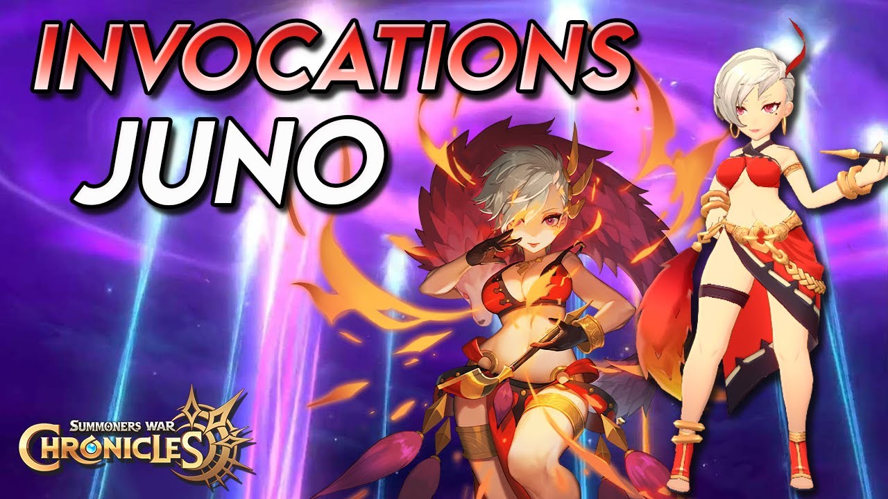 Invocation JUNO ! BAD LUCK ? Summoners war chronicles