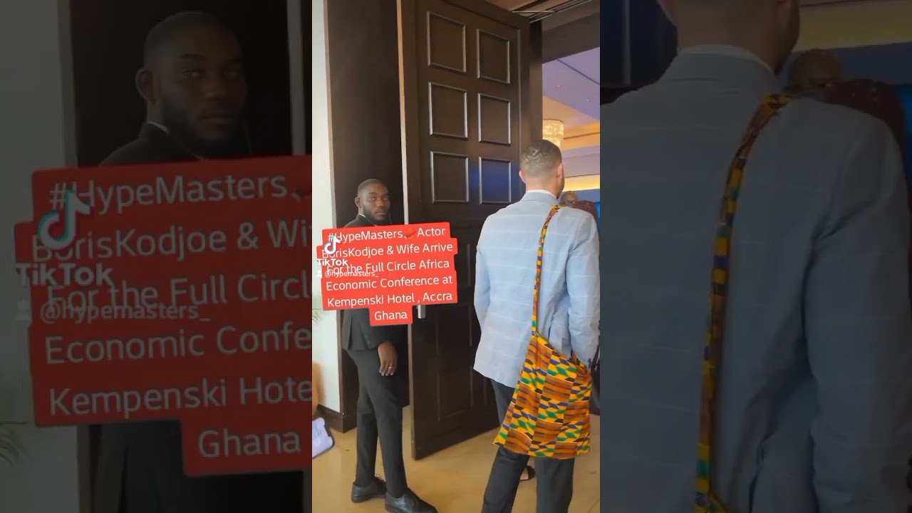 Boris Kodjoe & Wife Arrive in Ghana For the Full Circle African Conference