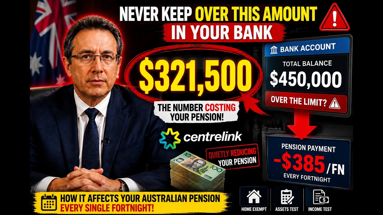 Never Keep Over This Amount in Your Bank &mdash; How It Quietly Affects Your Australian Pension