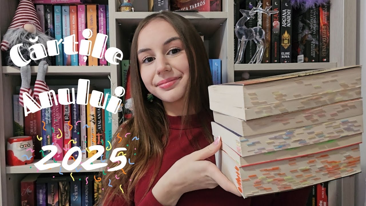 Lecturile anului 2025 || cărți preferate, lecturi de 5🌟 și discuții bookish
