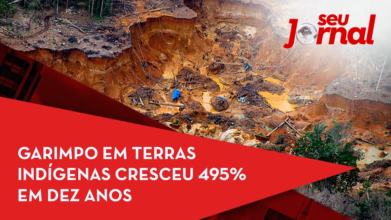 Garimpo em terras indígenas cresceu 495% em dez anos