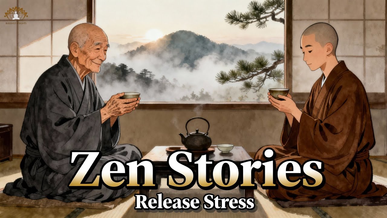 10 Zen Stories to Release Stress Before Sleep