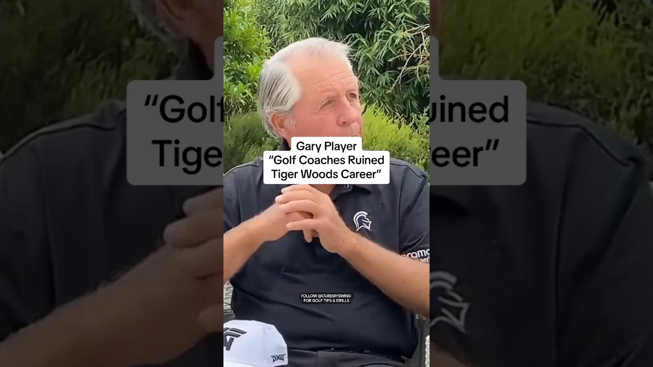 Golf Coaches Ruined #TigerWoods Career - #GaryPlayer #golflife #golf #golfdrills #golfer #golftips