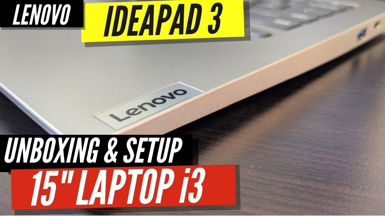 Lenovo IdeaPad 3 Laptop 15