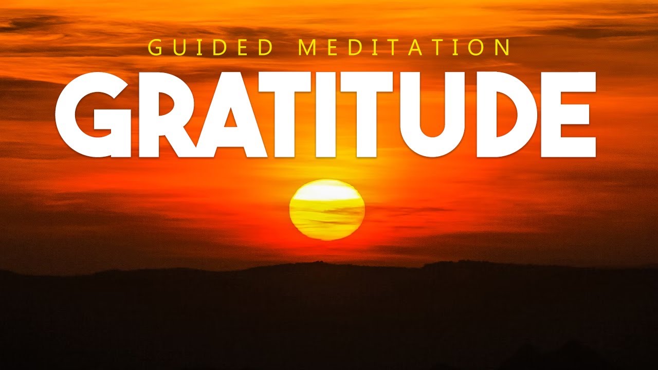 10 Minute Meditation For Gratitude & Happiness - Be Thankful For Your Blessings