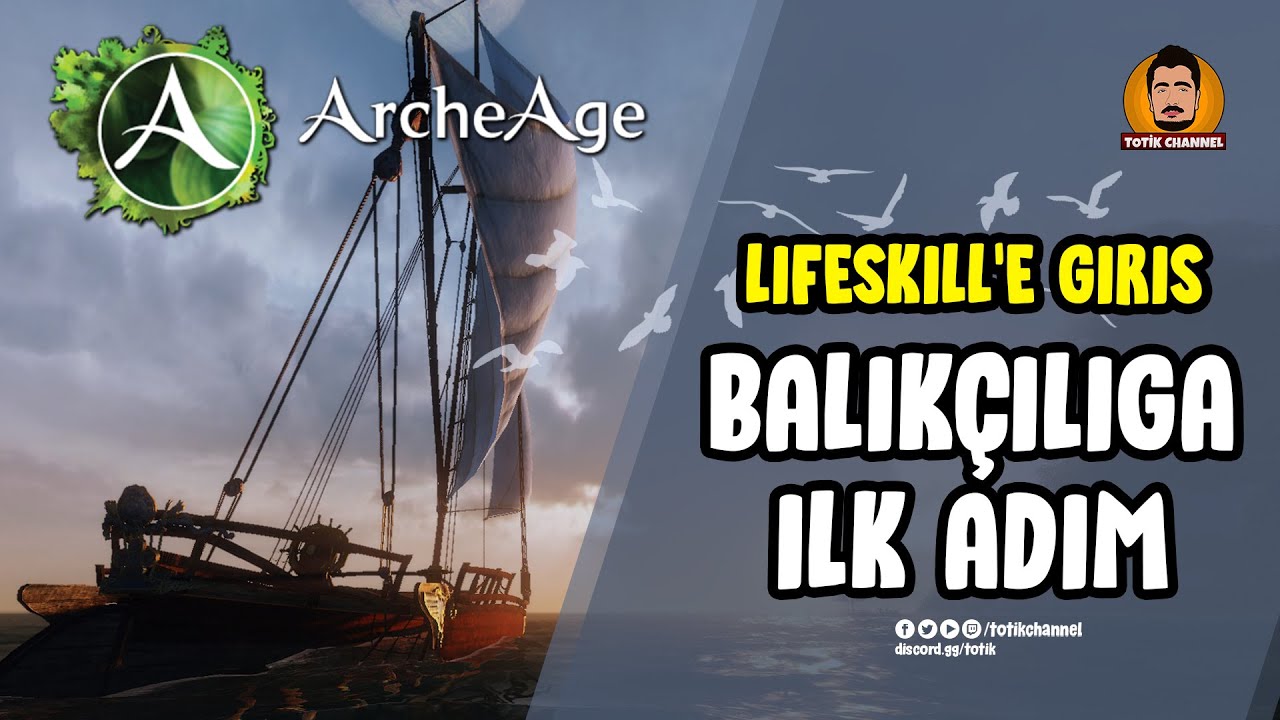 Archeage - Balık Olayı Mükemmel! | Lifeskille Giriş | Türkçe Rehber | MMORPG
