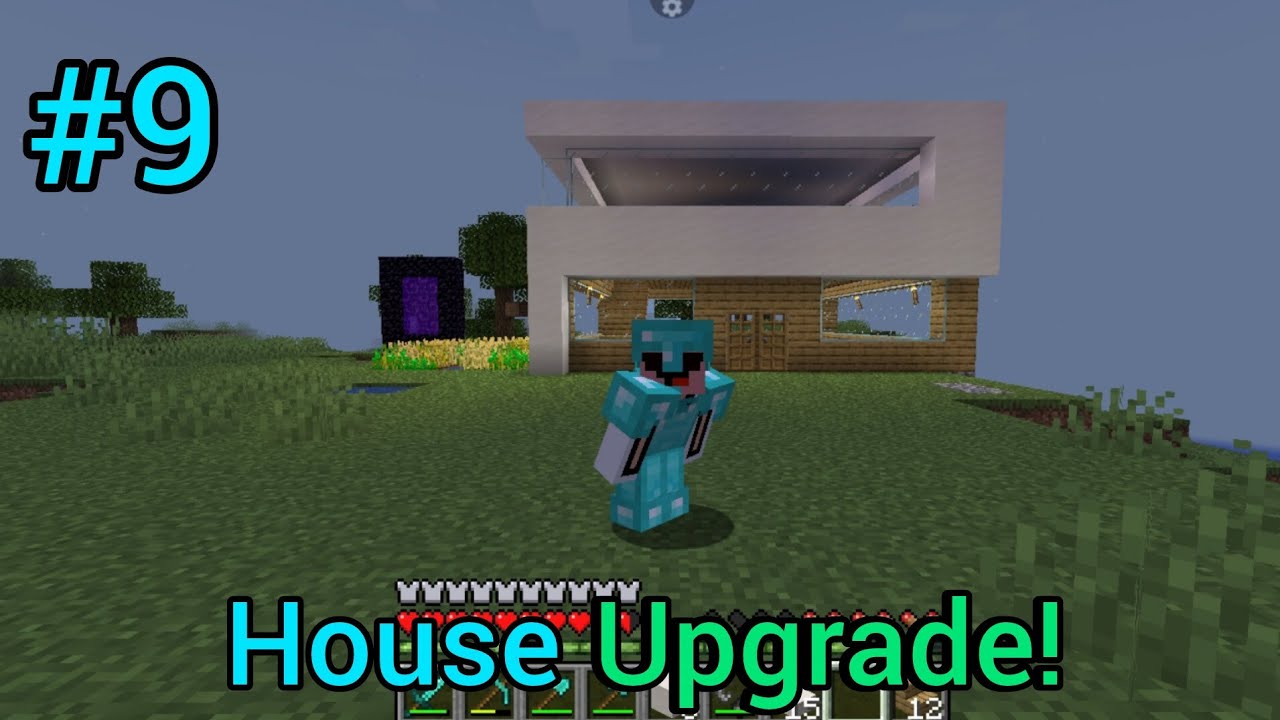 I Upgraded My House!|Minecraft #9|