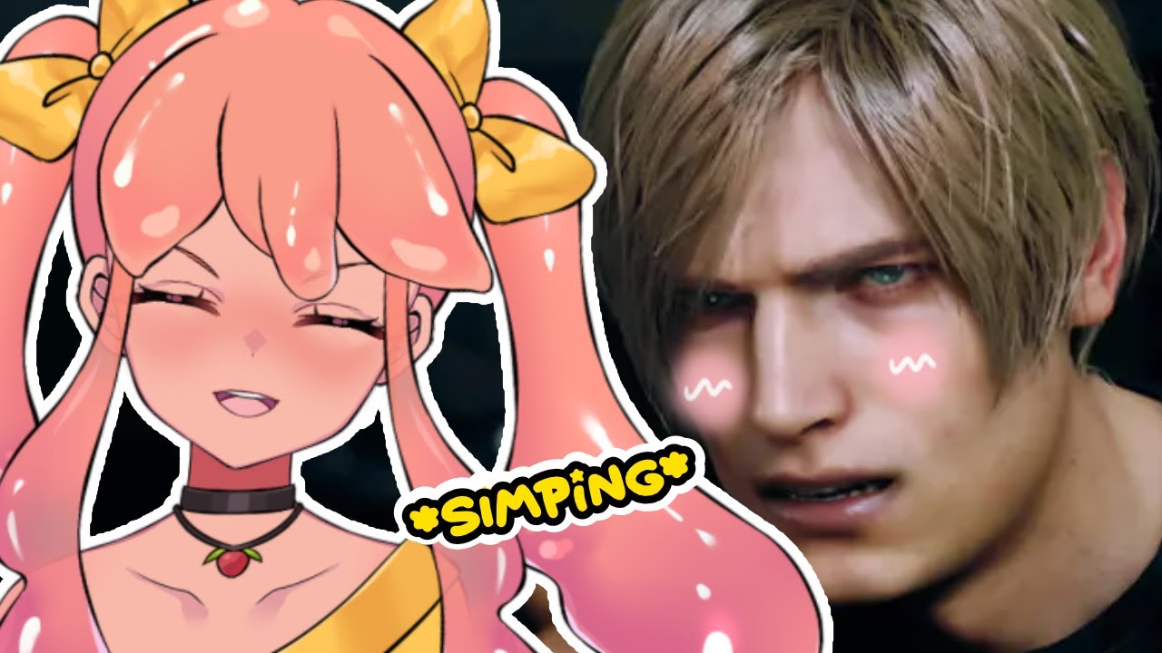 Ahstrol SIMPS over leon for 4 minutes | VTUBER