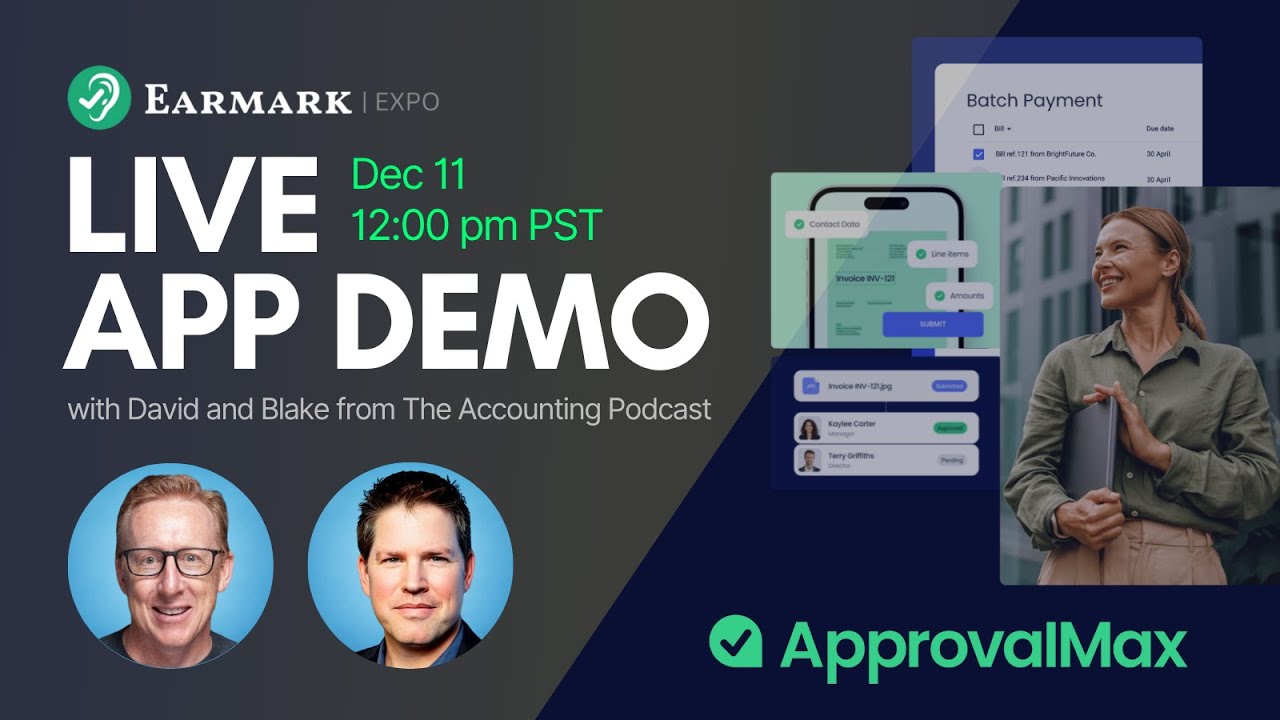Earmark Expo - ApprovalMax