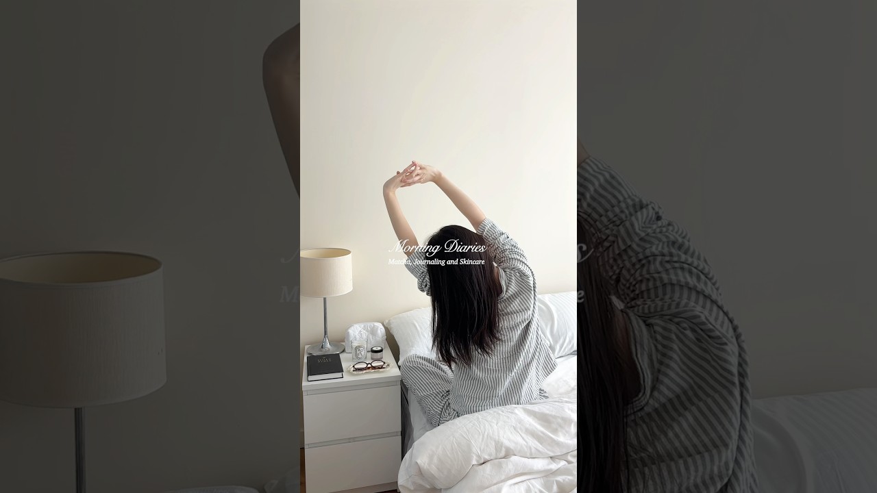 ASMR cosy girl morning routine 🍵🧺🫧 #morningroutine #aesthetic #cozygirl #selfcare #skincare
