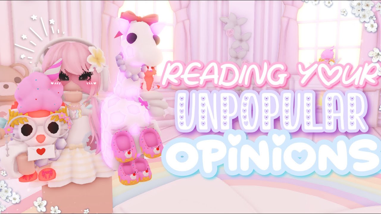 ♡₊˚ ᵕ̈ Читаю ваши непопулярные мнения! - #adoptme #adoptmegame ⋆ ˚。⋆୨୧˚