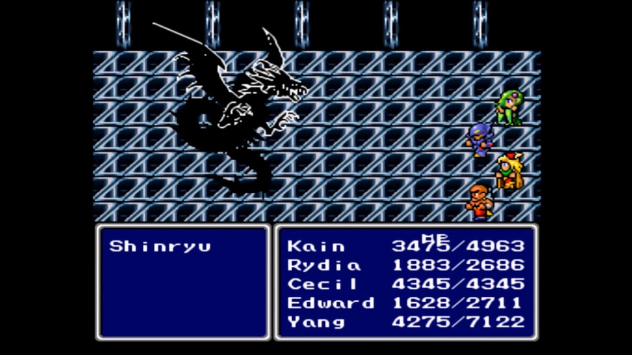 Final Fantasy IV Ultima (Rerun) #56 - Shinryu