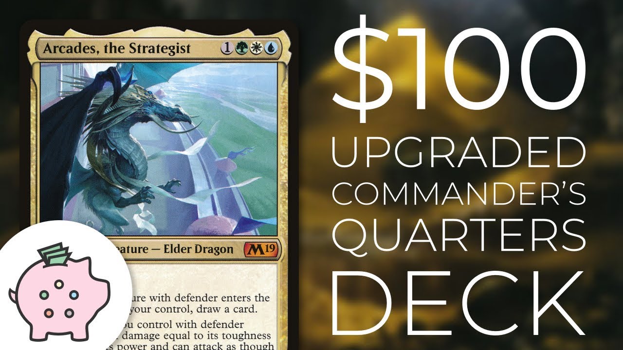 Arcades, the Strategist | EDH Deck Tech $100 | Break the Bank | Magic the Gathering | Commander