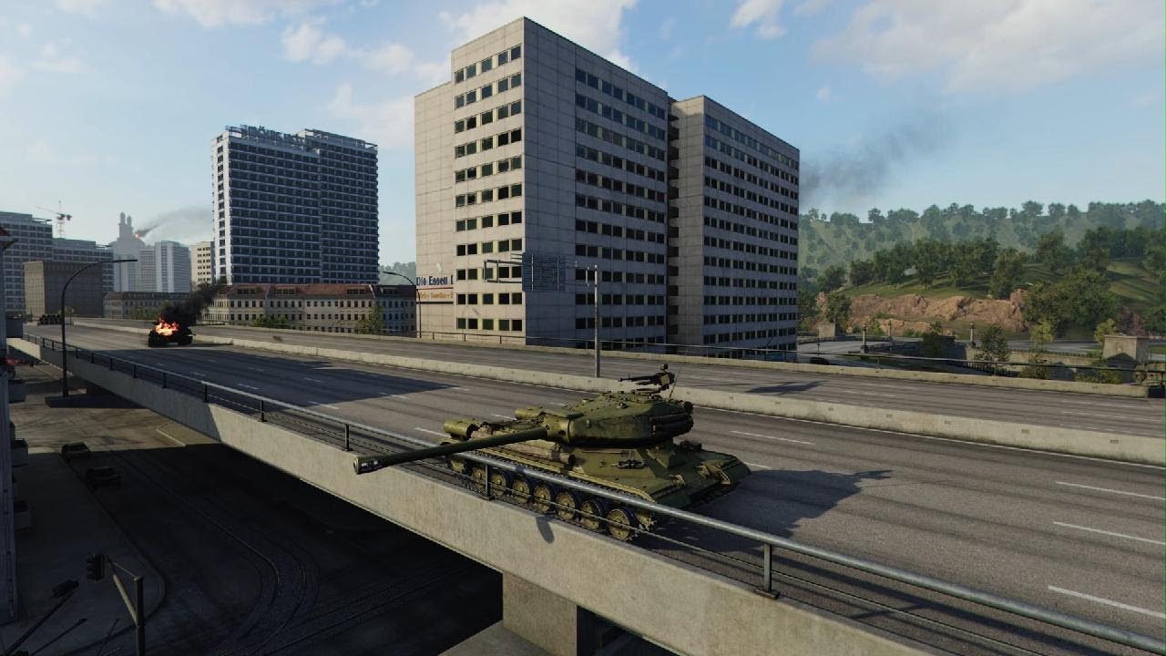 WORLD OF TANKS ground WAR