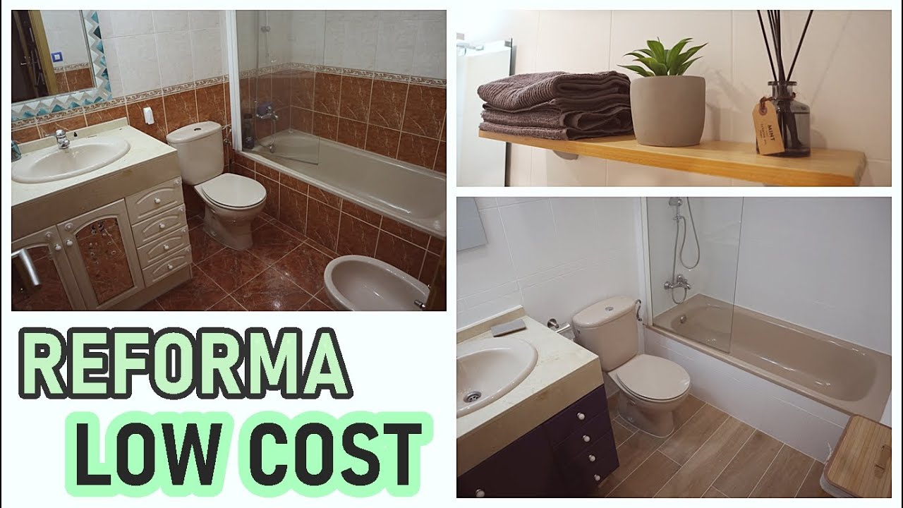 💦REFORMA LOW COST BAÑO💦 || ANTES Y DESPUES || PASO A PASO... 📝