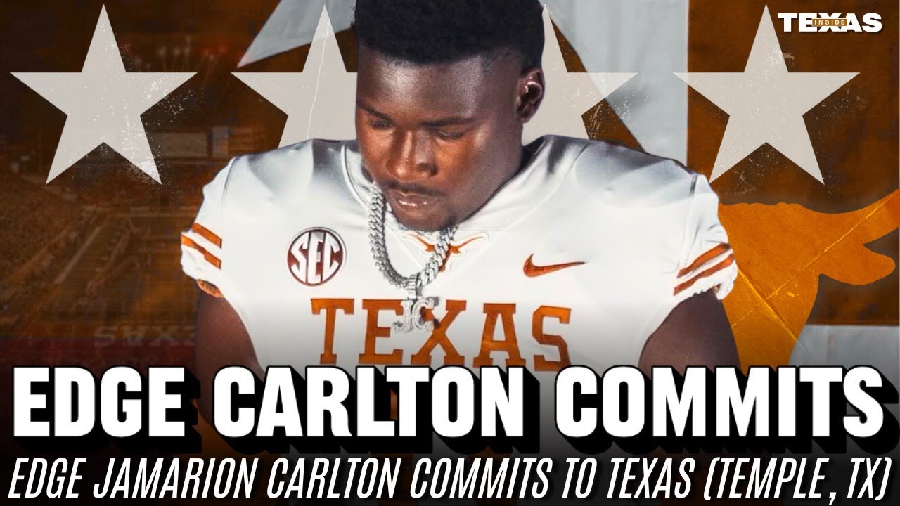 BREAKING: 2026 DL Jamarion Carlton flips from Baylor to Texas!