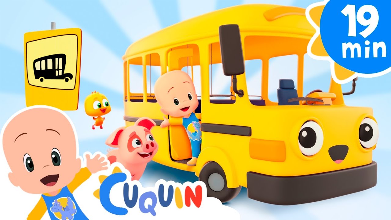 El autobús goloso de Cuquín | Cánticos | Cleo & Cuquín