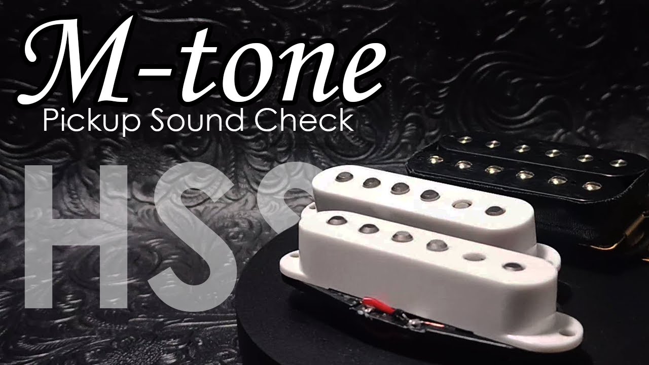 M-tone HSS pickups - official demo