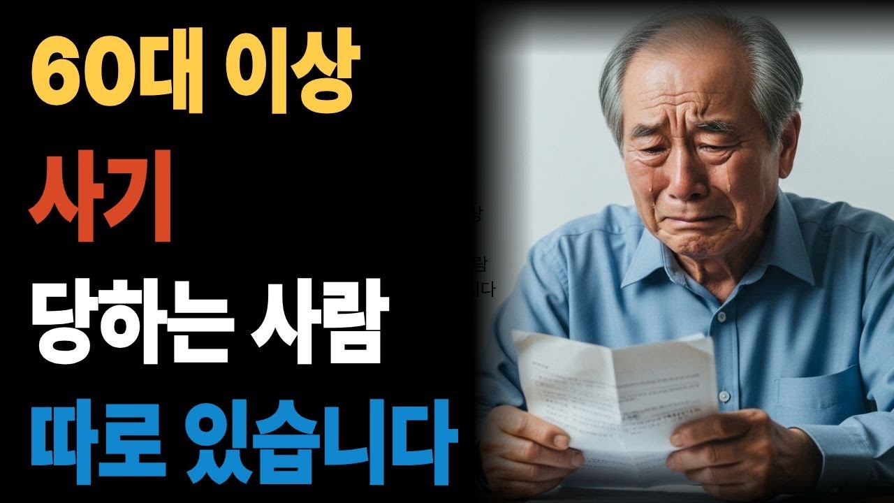 사기당하는 사람 특징｜보이스피싱 유형｜시니어 사기 예방법사기당하는 사람 따로 있습니다｜보이스피싱｜노인 사기 예방법60대 이상 사기 위험｜보이스피싱 패턴｜사기 안 당하는 법