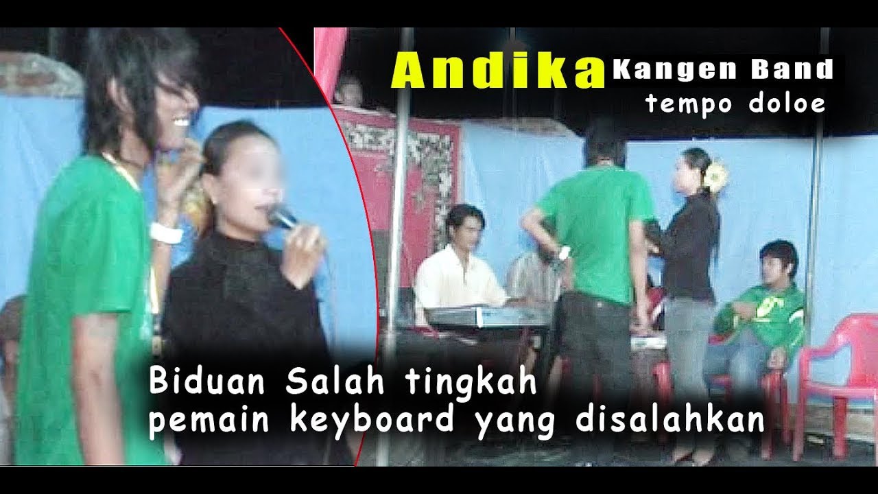 babang tamvan andika kangen band Tempo dulu duet bareng mpok mpok.