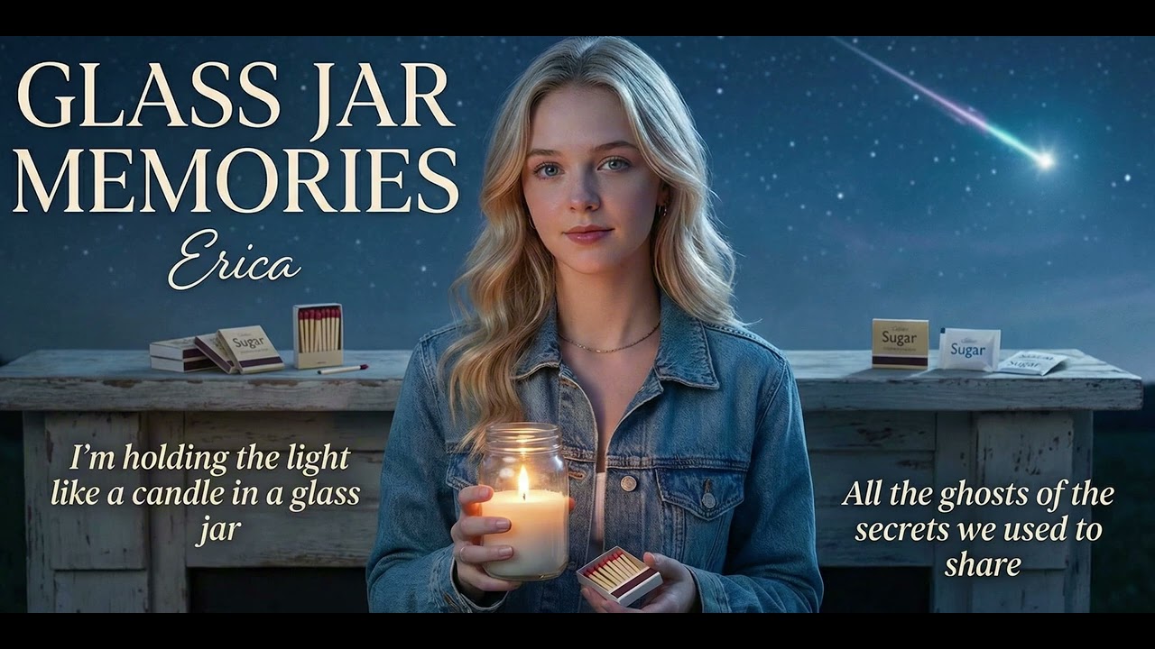 Glass Jar Memories | Erica | Country Music Song | (Official Audio)