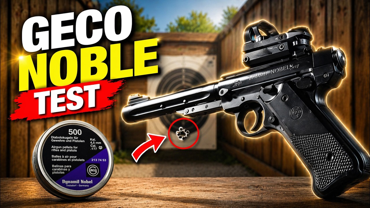 GECO DYNAMIT NOBLE Shoot Test With The Ruger MK4 Mod!