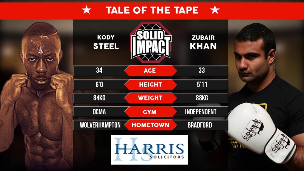 Solid Impact 3: Zubair Khan vs Kody Steel