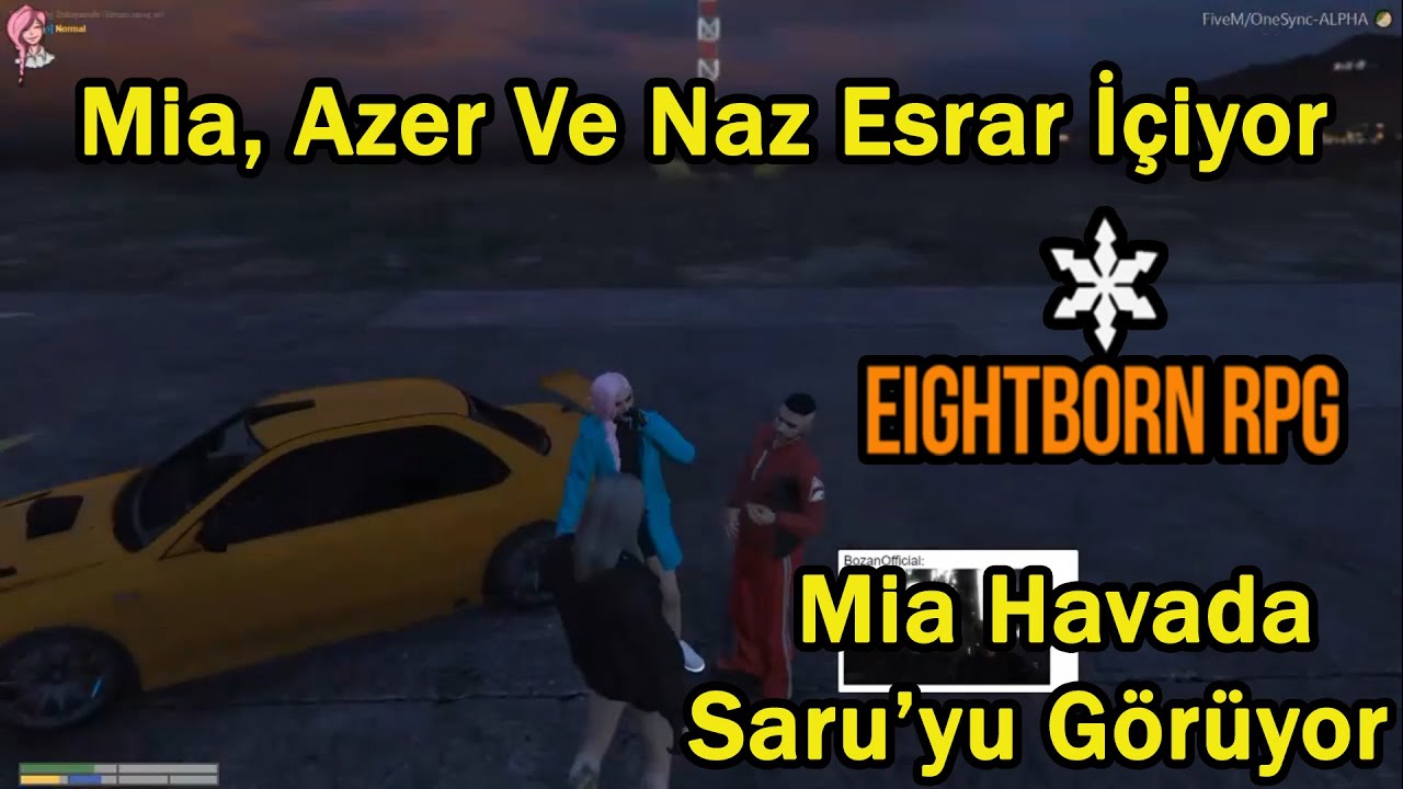 Mia Carter, Naz Ve Azer Esrar İ&ccedil;iyor!! - Mia Havada Saru'yu G&ouml;r&uuml;yor - EightbornV Nemesis_TV_