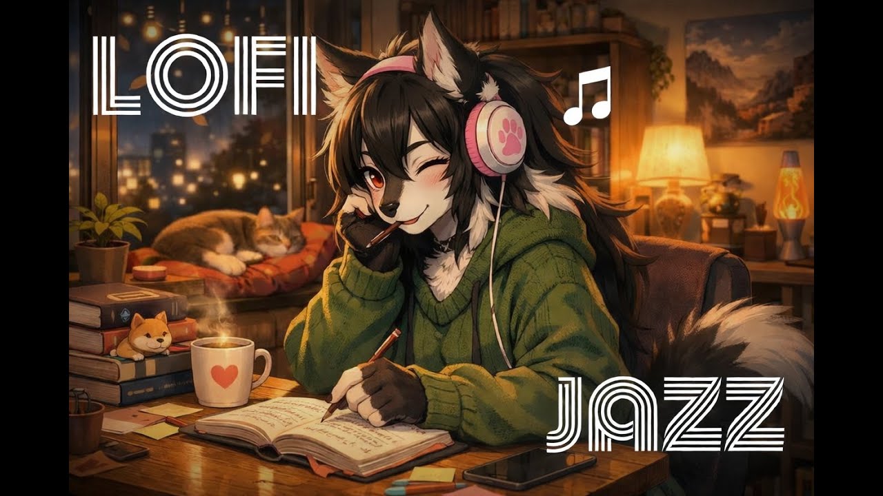 Lofi for Werewolf (only) moonlit jazz for quiet study nights