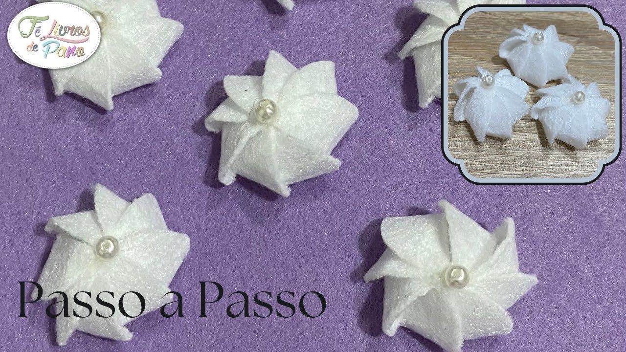 Suspiro em Feltro- Passo a Passo